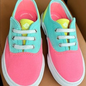 Sperry Toddler Girl Shoes Kid Pier Wave CVO Jr - Neon
